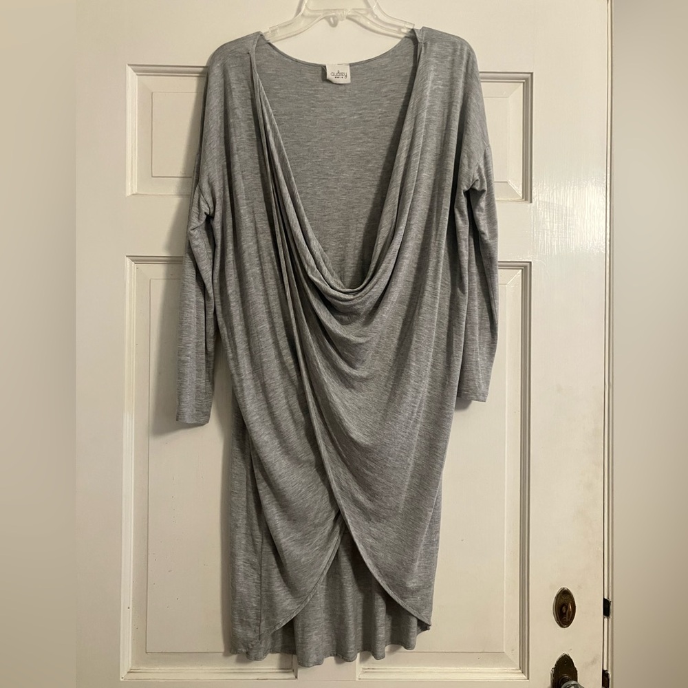 Unique Women’s Draped Jersey Tunic